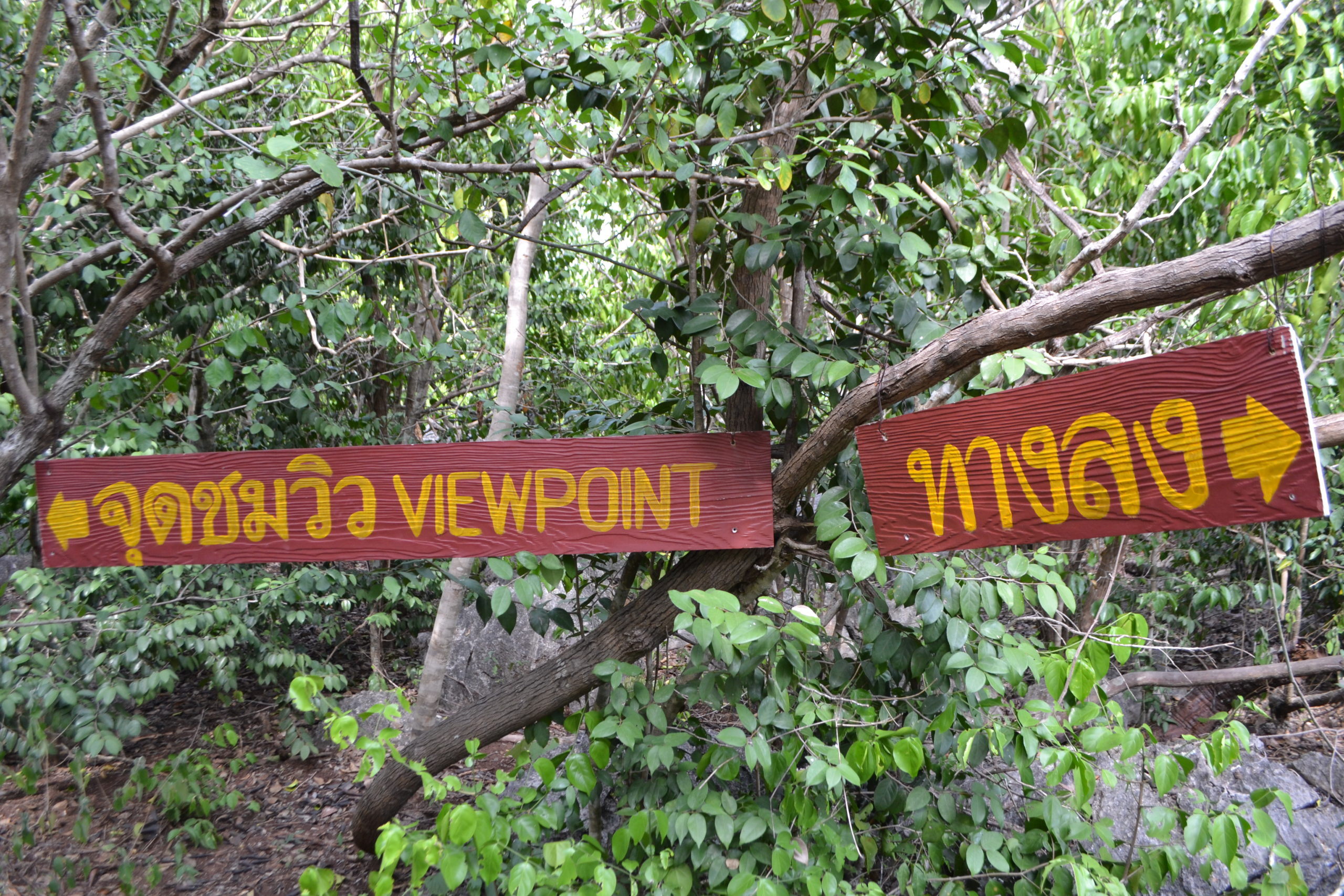 Le point de vue de Khao Daeng en Thaïlande