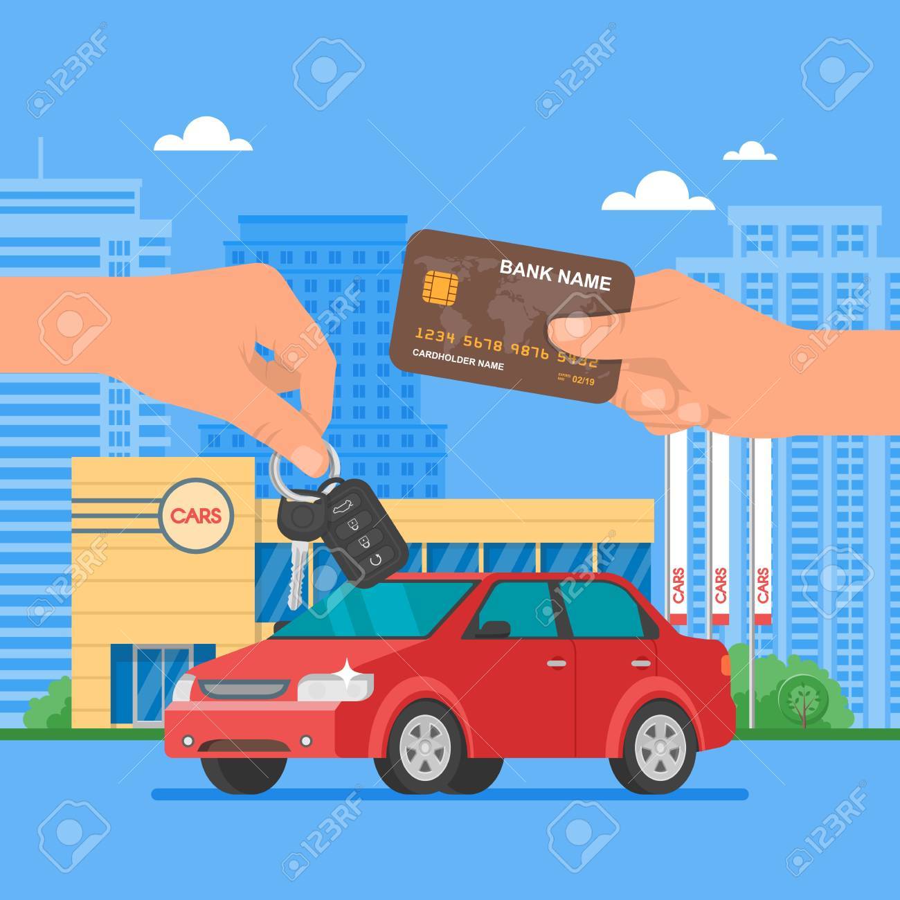 Location de voiture : quid de la carte de crédit ?
